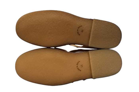 【旅靴屋オリジナル M1425 キャメル】こだわりのメンズ本革グルカサンダル